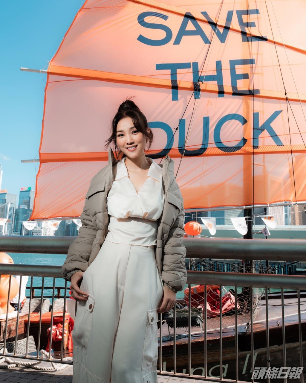 不過謝安琪一直以來都甚少貼出肌肉相片，當時嚇親一班網民，而粉絲大讚她「禾稈冚珍珠」！